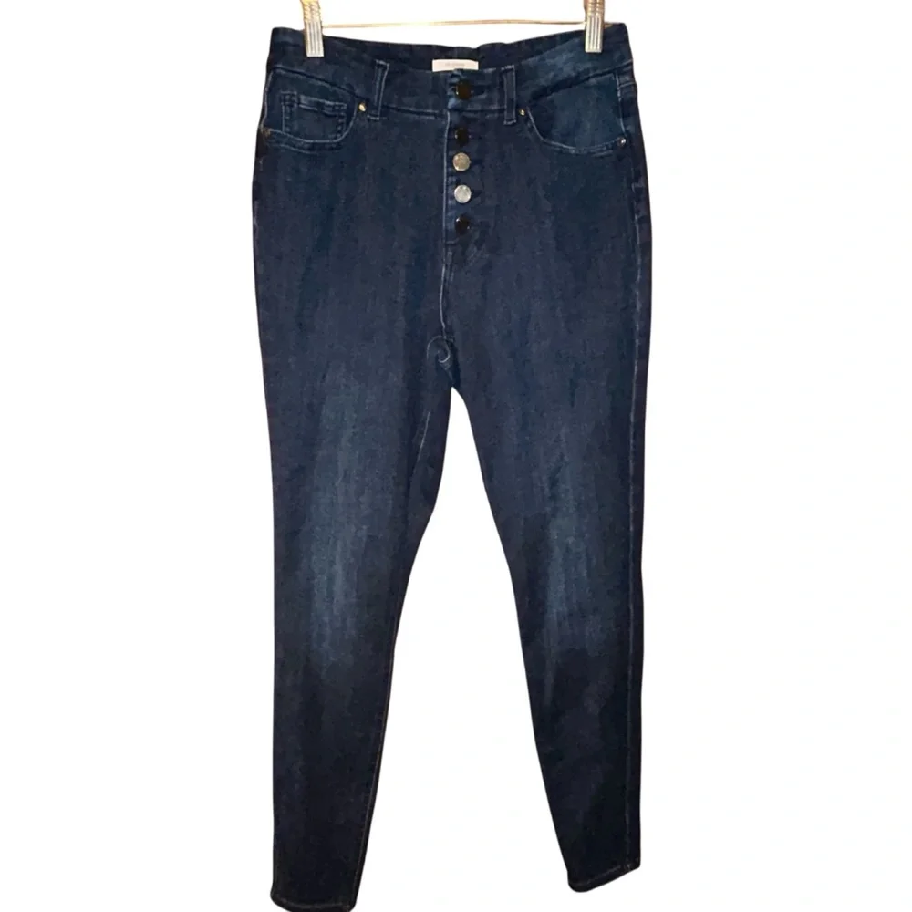 Maurices M Jeans‎ Medium High Rise Jeggings Stretch Skinny Jeans Button Fly
